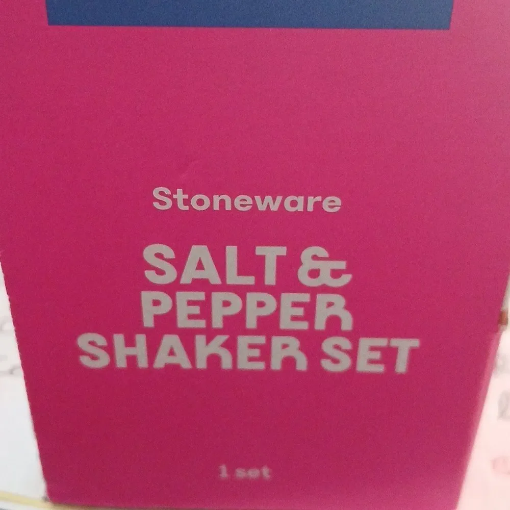 Tabitha Brown Target Ceramic Set Of Salt & Pepper Shaker Artsy Gift